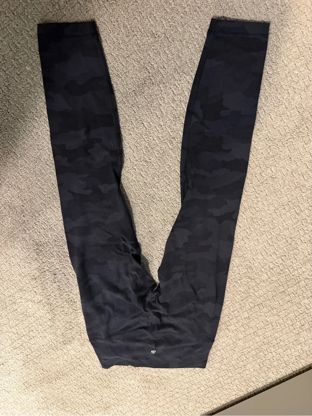 lululemon athletica Black Camo Leggings